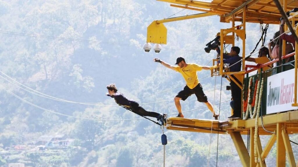 bungee jumping rishikesh, bungee jumping in rishikesh cost, bungee jumping rishikesh price, rishikesh bungee jumping height, highest bungee jumping in rishikesh, rishikesh bungee jumping price