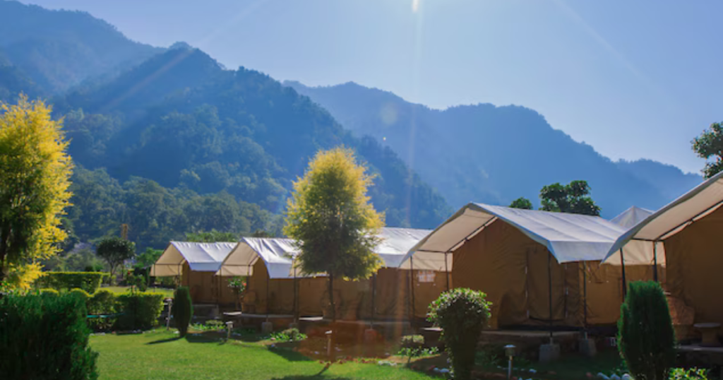 Riverside Camping in Rishikesh, Riverside Camp in Rishikesh, Rishikesh Riverside Camp, Rishikesh camping,
