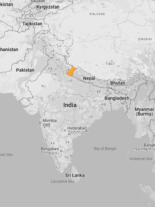 Kumaon Division border