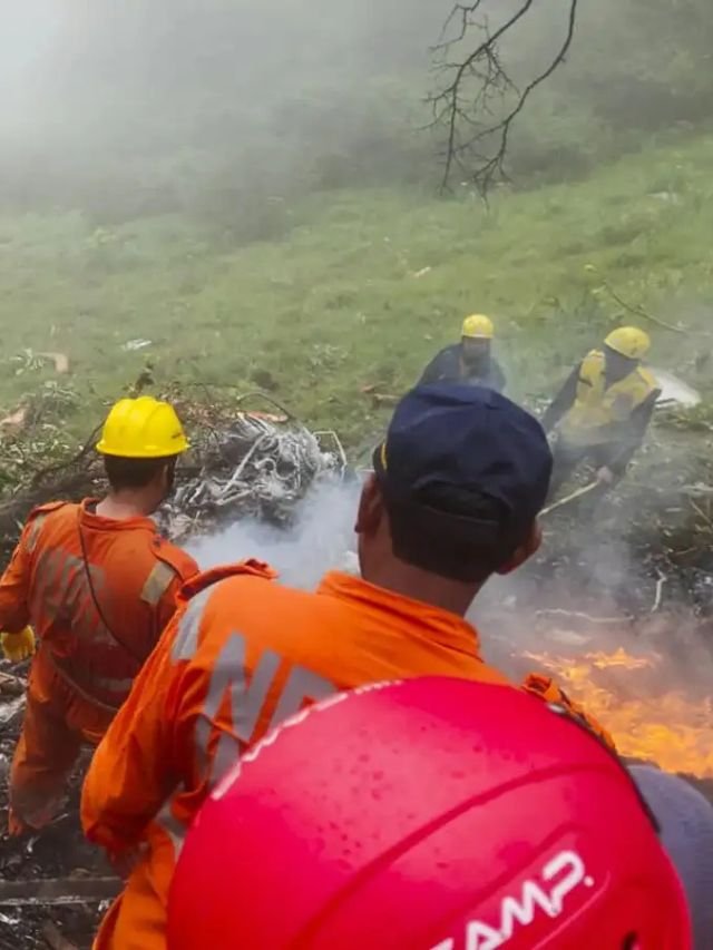 Helicopter Crashes Near Kedarnath All 7 Onboard Killed