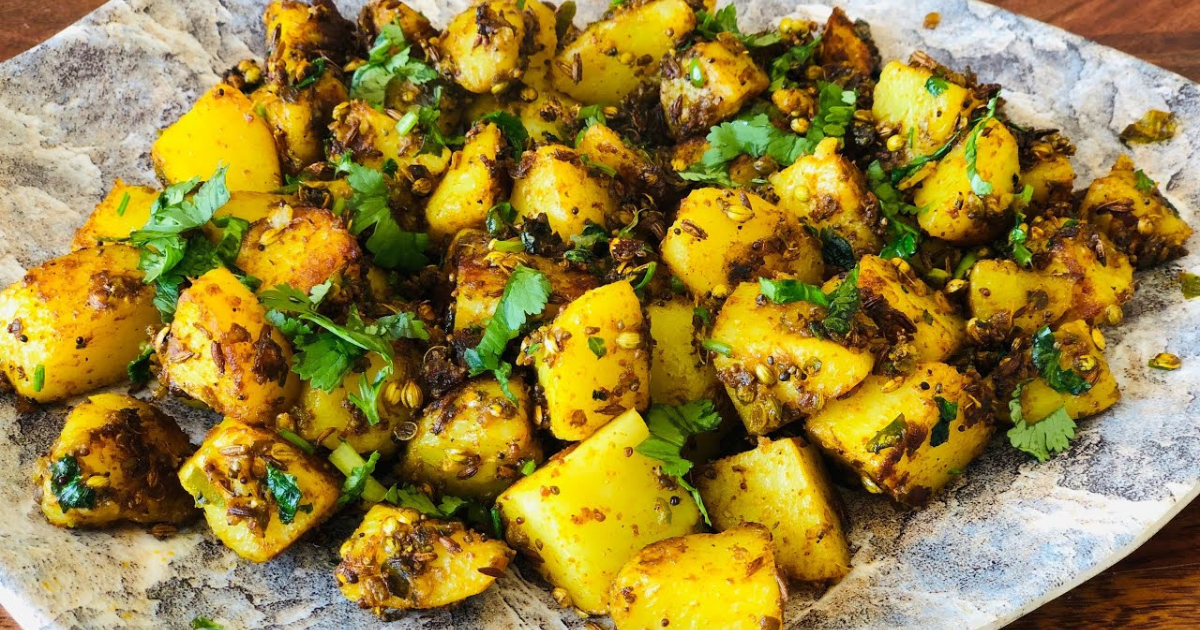 Aloo Ke Gutke Recipe, Aloo Ke Gutke, uttarakhand Aloo Ke Gutke, Uttarakhand Foods,