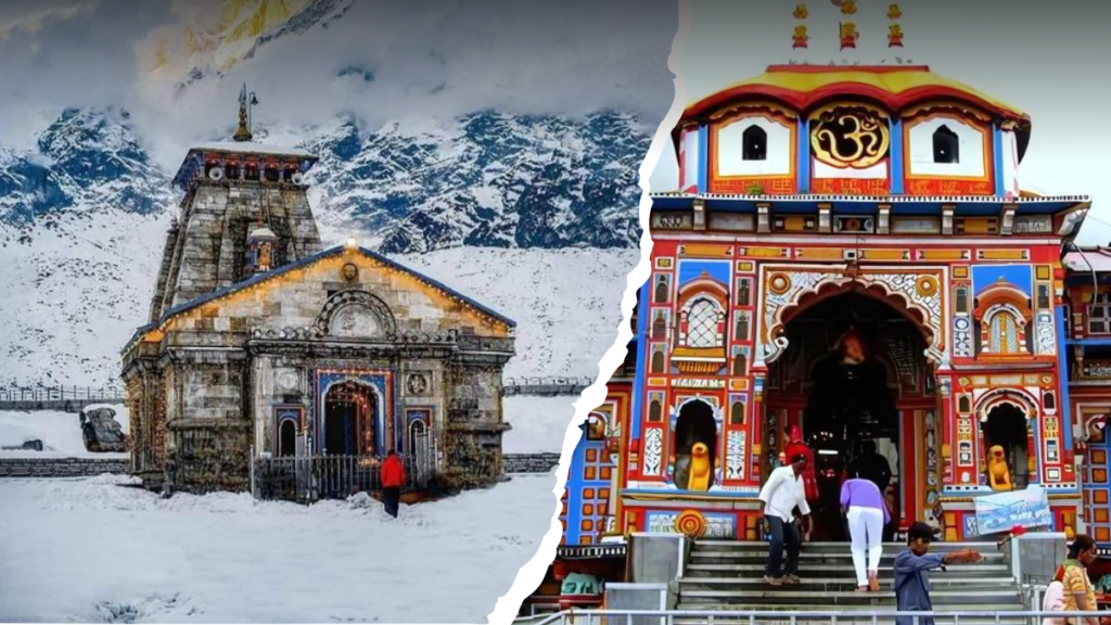 Kedarnath Temple to Badrinath Temple, Kedarnath to Badrinath, Kedarnath Temple to Badrinath Temple distance how to reach badrinath temple